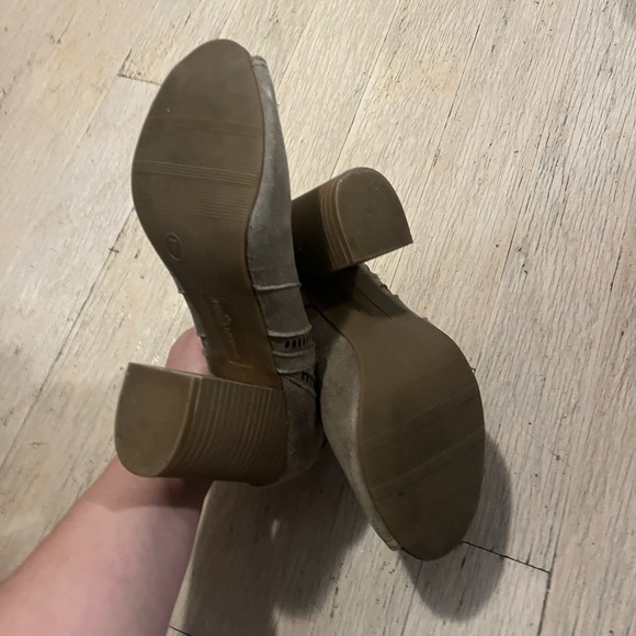 Peep toe ankle booties - Picture 5 of 5